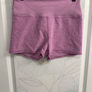 ALO Yoga Pink Lavender Heather Alosoft Aura Short